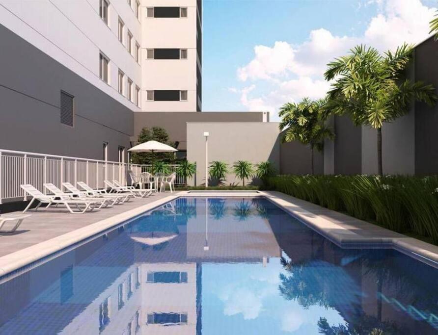 Studio Com Piscina E Academia 88a A 200m Do Metro Bras Apartamento *