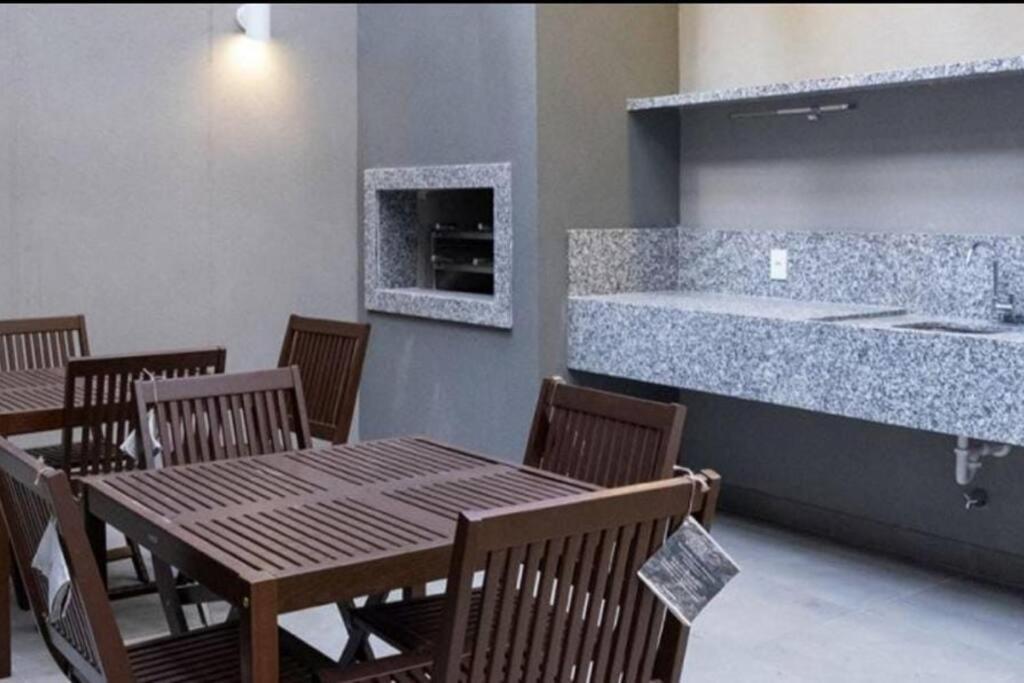 Apartamento Studio Com Piscina E Academia 88a A 200m Do Metro Bras *